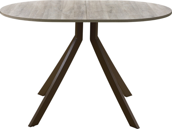 Изображение товара Обеденный стол AMC Elite Е18(1100) D3 (коричневый/дуб уайт-ривер песочно-бежевый)