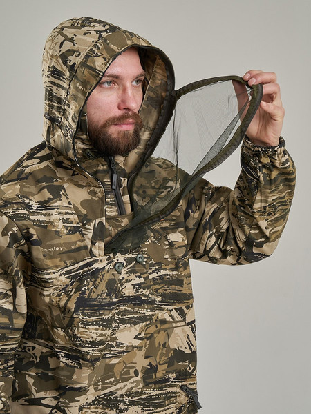 Изображение товара Костюм для охоты и рыбалки Taygerr Антиклещ Твил/Ветки Лето (р.48-50/182-188)