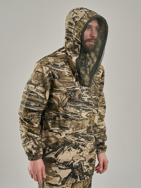 Изображение товара Костюм для охоты и рыбалки Taygerr Антиклещ Твил/Ветки Лето (р.52-54/182-188)