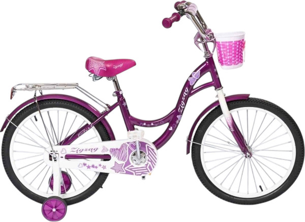 Изображение товара Детский велосипед ZigZag Girl 18 / ZG-1834 (фиолетовый)