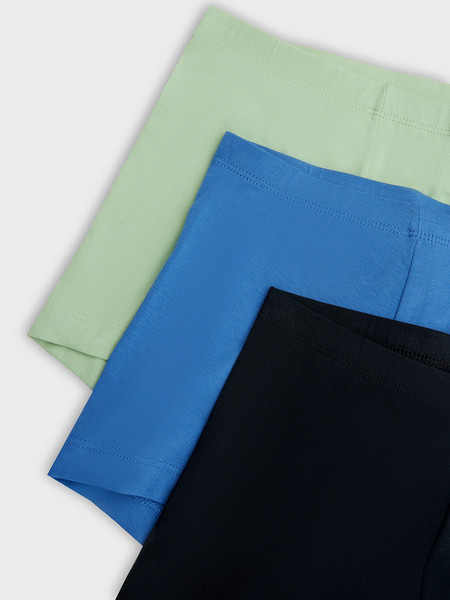 Изображение товара Комплект мужских трусов Mark Formelle 411216-3 (р.90-100, зеленая дымка/синий океан/черный)