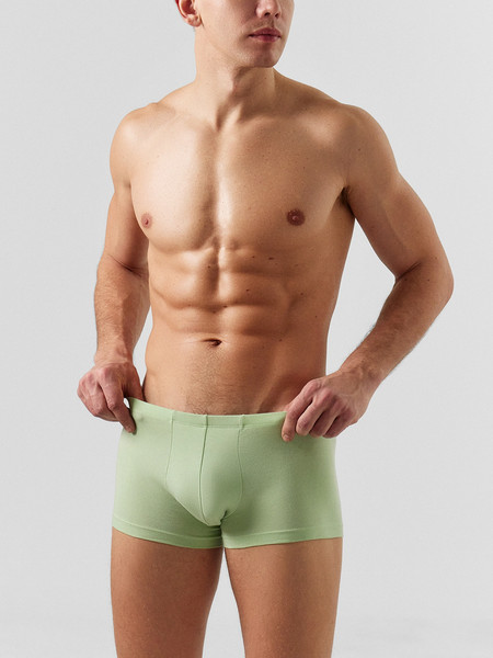 Изображение товара Комплект мужских трусов Mark Formelle 411216-3 (р.90-100, зеленая дымка/синий океан/черный)