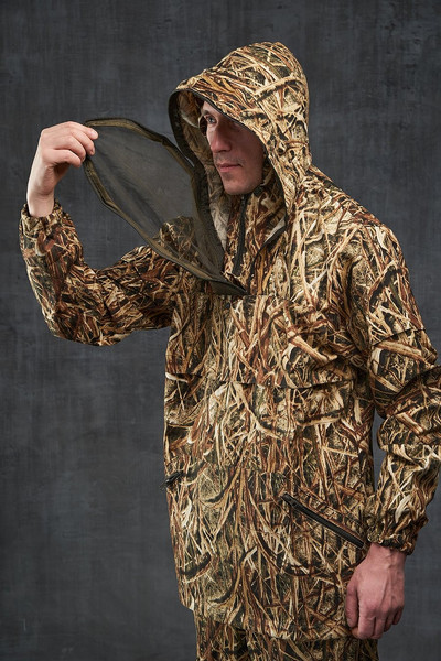 Изображение товара Костюм для охоты и рыбалки Taygerr Антиклещ Твил/Камыш Лето (р.56-58/170-176)