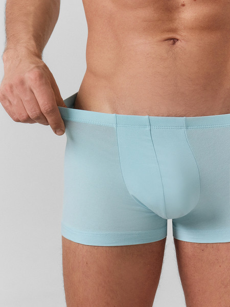 Изображение товара Комплект мужских трусов Mark Formelle 411216-3 (р.98-108, голубой/узор на голубой дымке/атлантика)