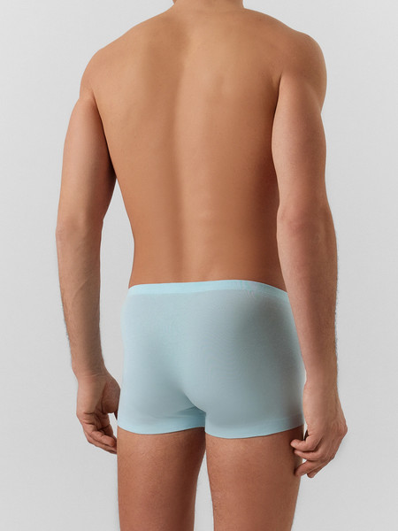 Изображение товара Комплект мужских трусов Mark Formelle 411216-3 (р.98-108, голубой/узор на голубой дымке/атлантика)