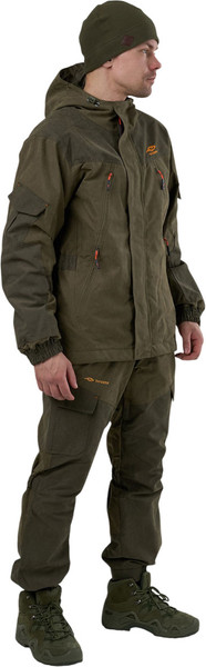 Изображение товара Костюм для охоты и рыбалки Taygerr Бизон Норвегия/Хаки Весна-Осень -5 (р.44-46/170-176)