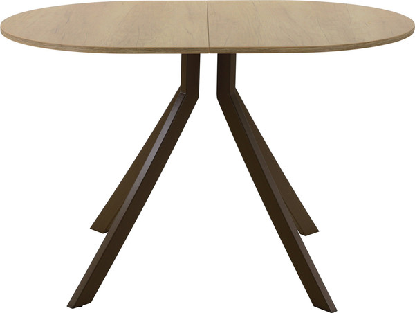 Изображение товара Обеденный стол AMC Elite Е18(1200) D3 (коричневый/дуб небраска натур)