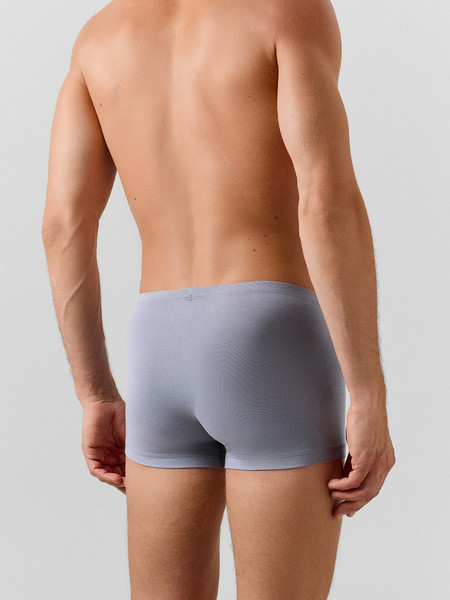 Изображение товара Комплект мужских трусов Mark Formelle 411216-3 (р.90-100, сизый/полоска горизонтальная/черный)