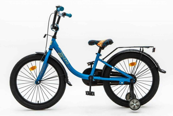 Изображение товара Детский велосипед ZigZag Zoo / ZG-1883 (бирюзовый, разобранный, в коробке)