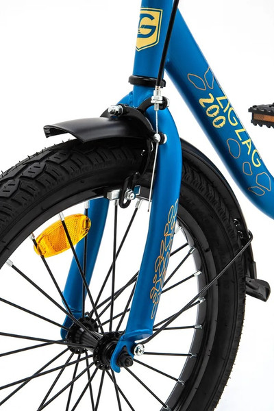 Изображение товара Детский велосипед ZigZag Zoo / ZG-1883 (бирюзовый, разобранный, в коробке)