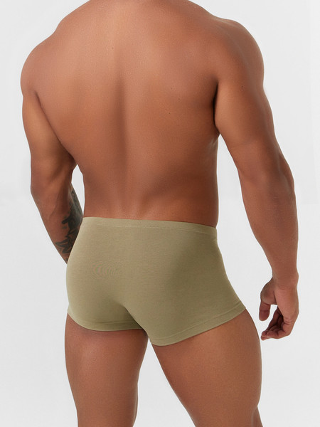 Изображение товара Комплект мужских трусов Mark Formelle 411216-3 (р.90-100, хаки/маски на красном/дубовая кора)