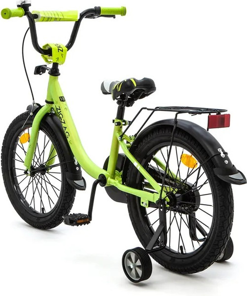 Изображение товара Детский велосипед ZigZag Zoo / ZG-1884 (зеленый, разобранный, в коробке)