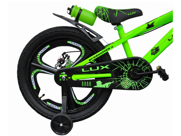 Изображение товара Детский велосипед ZigZag Lux Disc 20 / ZG-2071 (зеленый, разобранный, в коробке)