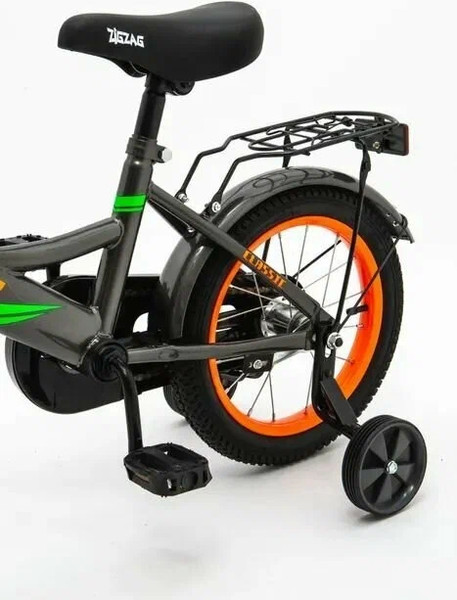 Изображение товара Детский велосипед ZigZag Classic 18 / ZG-1806 (серый, разобранный, в коробке)