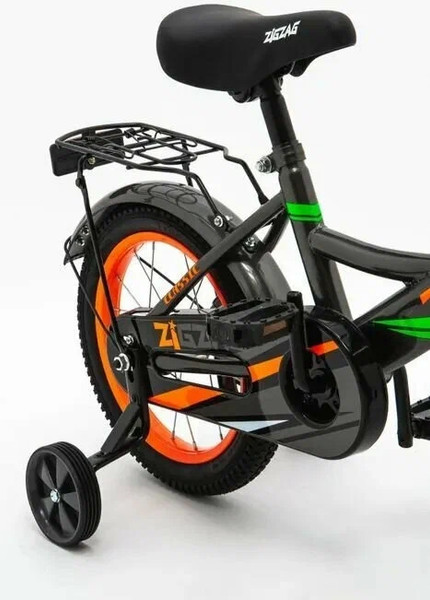 Изображение товара Детский велосипед ZigZag Classic 18 / ZG-1806 (серый, разобранный, в коробке)