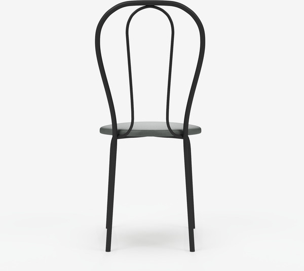 Изображение товара Стул Mio Tesoro Тюльпан Плюс (серый/черный)