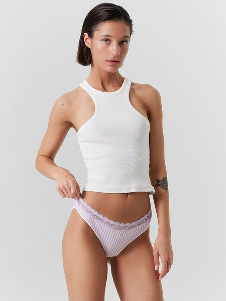 Изображение товара Трусы женские Mark Formelle 412344 (р.94, сиреневая полоска)