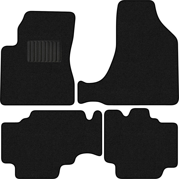 Изображение товара Комплект ковриков для авто Alicosta 0513_1_PR-6 для Hyundai Tucson I SUV/JM 2004-2009 (ворс, черный)