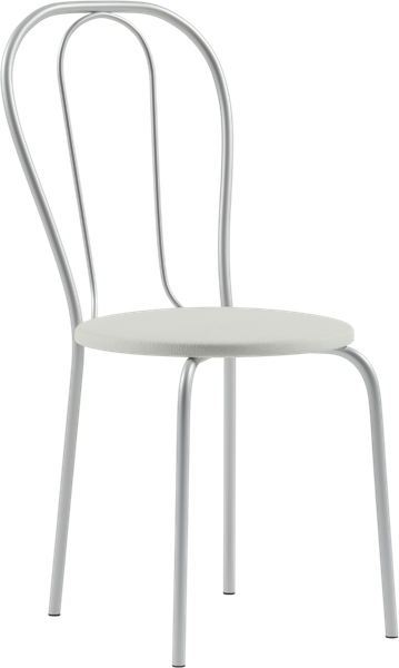 Изображение товара Стул Mio Tesoro Тюльпан Плюс (молочный/металлик)