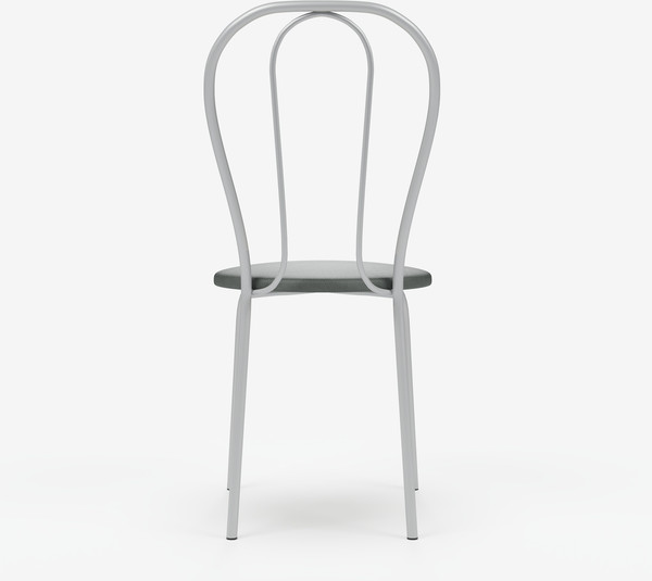 Изображение товара Стул Mio Tesoro Тюльпан Плюс (серый/металлик)