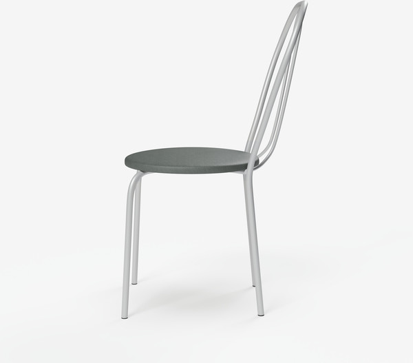 Изображение товара Стул Mio Tesoro Тюльпан Плюс (серый/металлик)