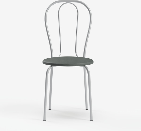 Изображение товара Стул Mio Tesoro Тюльпан Плюс (серый/металлик)