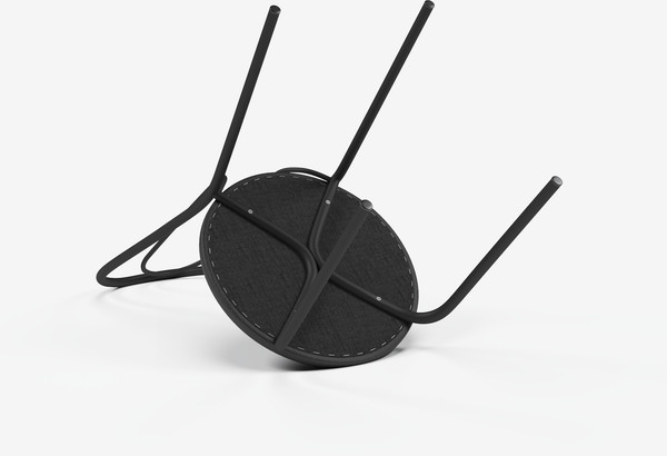 Изображение товара Стул Mio Tesoro Тюльпан Плюс (черный/черный)