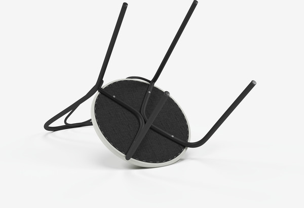 Изображение товара Стул Mio Tesoro Тюльпан Плюс (молочный/черный)