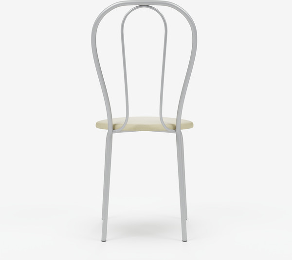 Изображение товара Стул Mio Tesoro Тюльпан Плюс (бежевый/металлик)