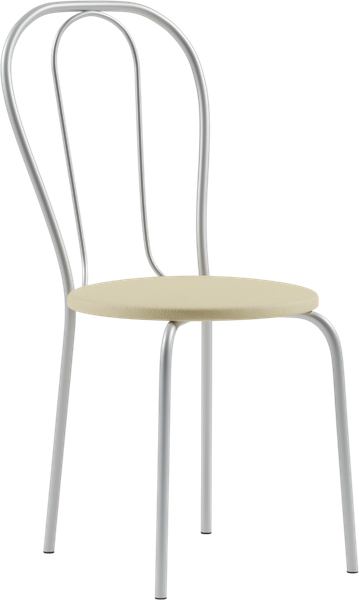 Изображение товара Стул Mio Tesoro Тюльпан Плюс (бежевый/металлик)