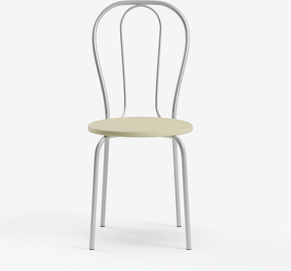 Изображение товара Стул Mio Tesoro Тюльпан Плюс (бежевый/металлик)