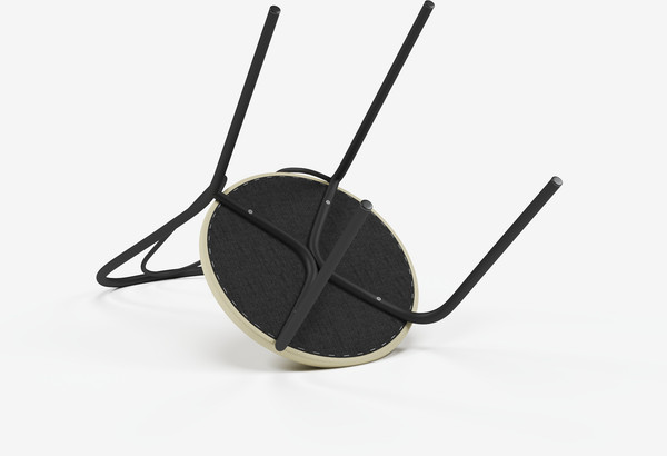 Изображение товара Стул Mio Tesoro Тюльпан Плюс (бежевый/черный)