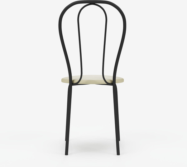 Изображение товара Стул Mio Tesoro Тюльпан Плюс (бежевый/черный)