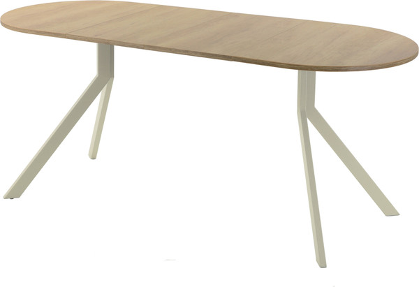 Изображение товара Обеденный стол AMC Elite Е18(1200) D3 (бежевый/дуб небраска натур)