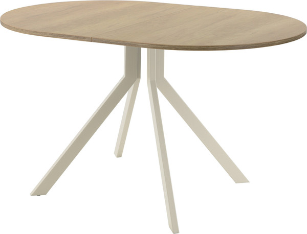 Изображение товара Обеденный стол AMC Elite Е18(1200) D3 (бежевый/дуб небраска натур)