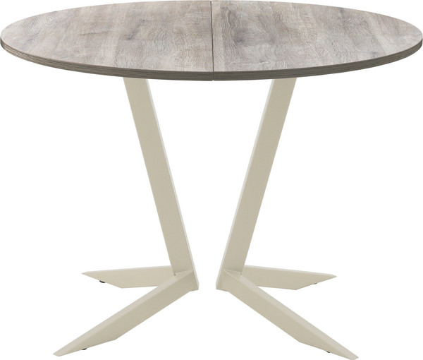 Изображение товара Обеденный стол AMC Elite Е19(900) D1 (бежевый/дуб уайт-ривер песочно-бежевый)