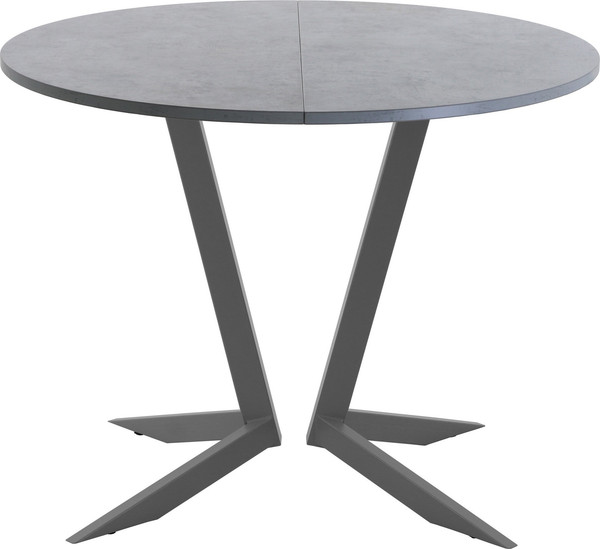 Изображение товара Обеденный стол AMC Elite Е19(900) D1 (графит/бетон чикаго светло-серый)
