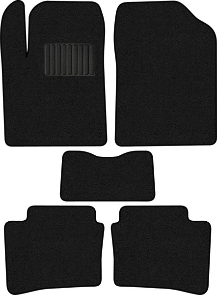 Изображение товара Комплект ковриков для авто Alicosta 2316_1_PR-6 для Kia KX1 I SUV 2018-2024 (ворс, черный)
