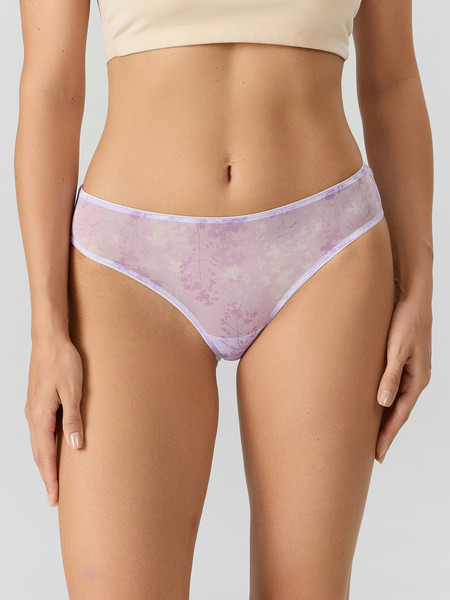 Изображение товара Комплект женских трусов Mark Formelle 412451-3 (р.90, лавандовые веточки)