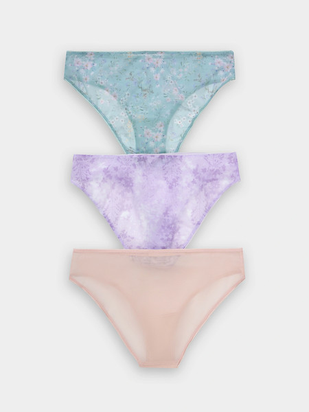 Изображение товара Комплект женских трусов Mark Formelle 412451-3 (р.98, лавандовые веточки)