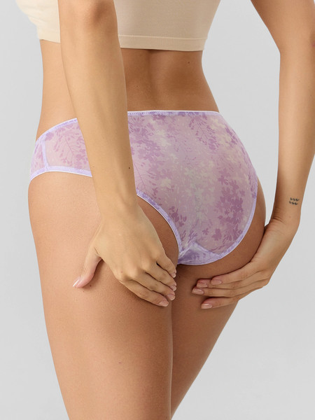 Изображение товара Комплект женских трусов Mark Formelle 412451-3 (р.102, лавандовые веточки)
