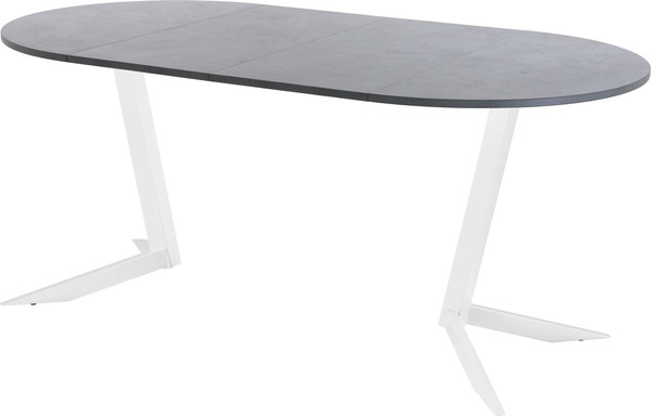 Изображение товара Обеденный стол AMC Elite Е19(900) D1 (белый/бетон чикаго светло-серый)