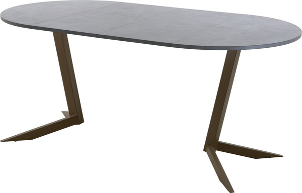 Изображение товара Обеденный стол AMC Elite Е19(800) D1 (коричневый/бетон чикаго светло-серый)