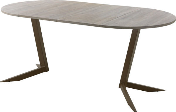 Изображение товара Обеденный стол AMC Elite Е19(800) D1 (коричневый/дуб уайт-ривер песочно-бежевый)