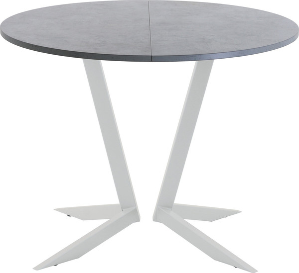 Изображение товара Обеденный стол AMC Elite Е19(800) D1 (серебро/бетон чикаго светло-серый)