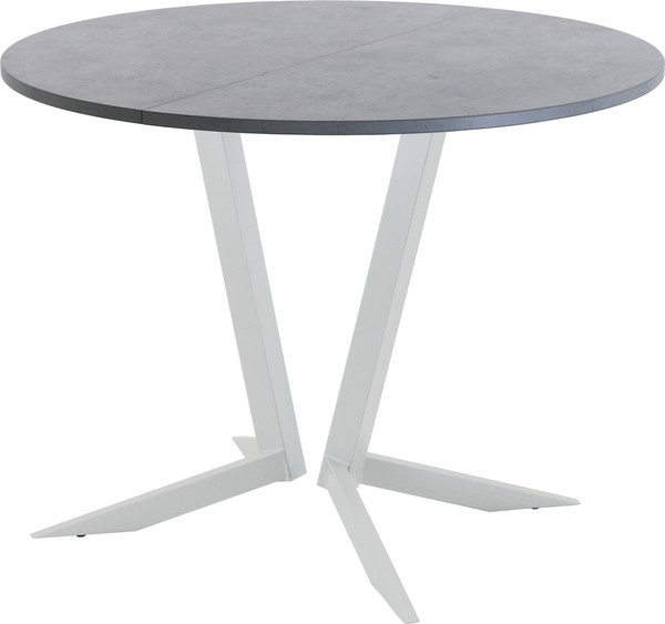 Изображение товара Обеденный стол AMC Elite Е19(800) D1 (серебро/бетон чикаго светло-серый)