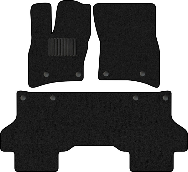 Изображение товара Комплект ковриков для авто Alicosta 1633_1_PR-6 для Land Rover Range Rover Autobiography V 2021-н.в. (ворс, черный)