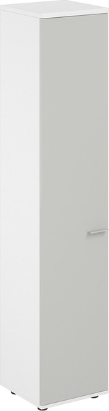 Изображение товара Шкаф Norden Левый 60x60x195.5 / SG.823.WH.SH.L (белый/серый бархат)