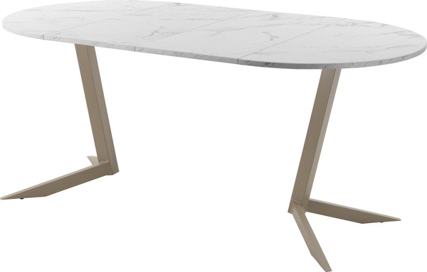 Изображение товара Обеденный стол AMC Elite Е19(800) D1 (капучино/мрамор кристалл)