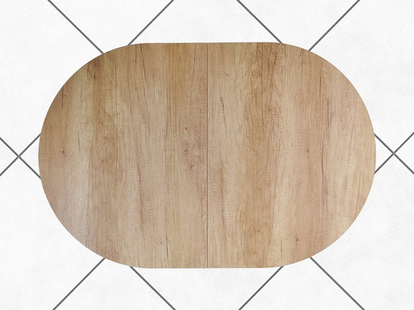 Изображение товара Обеденный стол AMC Elite Е19(1200) D3 (черный/дуб небраска натур)